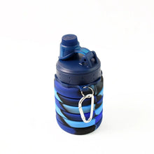 Silicone Foldable Water Bottle (1 Pc / 24 cm Foldable / 500 ML) - justgrabit.in | Just Grab It