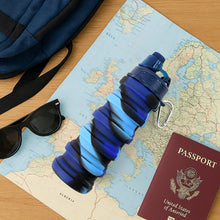 Silicone Foldable Water Bottle (1 Pc / 24 cm Foldable / 500 ML) - justgrabit.in | Just Grab It