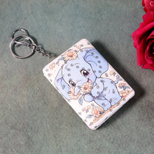 Foldable Mirror Keychain – (1 Pc) - justgrabit.in | Just Grab It