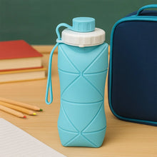 600ml Collapsible Silicone Water Bottle for Travel, Sports, Gym & Office (1 Pc) - Justgrabit Inc.