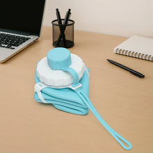600ml Collapsible Silicone Water Bottle for Travel, Sports, Gym & Office (1 Pc) - Justgrabit Inc.