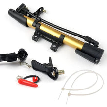 Aluminum Mini Bicycle Air Pump (Multicolor) - justgrabit.in | Just Grab It