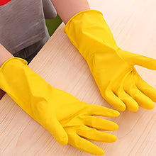 Premium Latex Household Cleaning Gloves (1 Pair) - justgrabit.in | Just Grab It