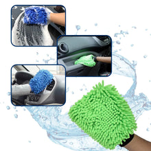 Microfiber Wash and Dust Chenille Mitt Cleaning Gloves - Justgrabit Inc.