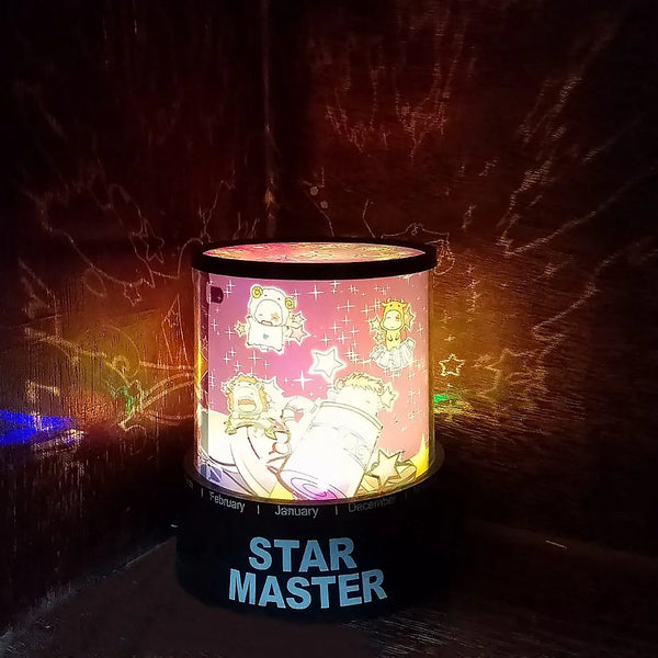 LED Projector Night Light – 3 Battery Lamps with Rotating Music, Ideal for Kids & Home Decor (1 Pc, Battery Not Included) - Justgrabit Inc.
