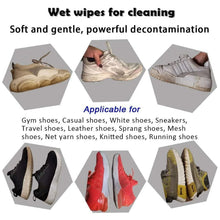 Shoe Cleaning Wet Wipes (80 Pack) - Travel Friendly! - justgrabit.in | Just Grab It