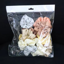 Premium Satin Hair Scrunchies / Elastic Hair Ties for Women & Girls (12 Pc) - Justgrabit Inc.