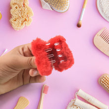 Small Hair Claw Clips, Plastic Fluffy Hair Claw Hair, Hair accessories (12 Pcs Set) - justgrabit.in | Just Grab It