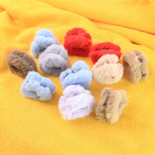 Small Hair Claw Clips, Plastic Fluffy Hair Claw Hair, Hair accessories (12 Pcs Set) - justgrabit.in | Just Grab It