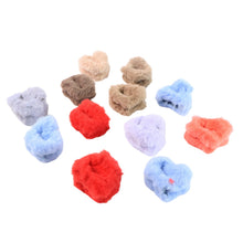 Small Hair Claw Clips, Plastic Fluffy Hair Claw Hair, Hair accessories (12 Pcs Set) - justgrabit.in | Just Grab It