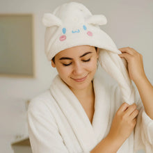 Soft Microfiber Cartoon Design Hair Drying Towel Wrap with Button Closure (1 Pc) - Justgrabit Inc.