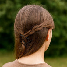 Medium Black Hair Bobby Pins (24 Pc) - justgrabit.in | Just Grab It