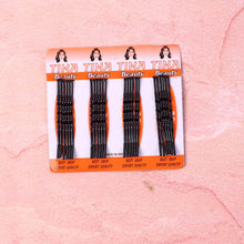 Big Black Hair Bobby Pins (24 Pc) - justgrabit.in | Just Grab It