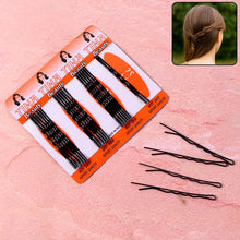Big Black Hair Bobby Pins (24 Pc) - justgrabit.in | Just Grab It