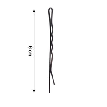 Big Black Hair Bobby Pins (24 Pc) - justgrabit.in | Just Grab It