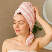 Hair Drying Magic Hair Cap Towel Wrap for Women (1 Pc) - justgrabit.in | Just Grab It