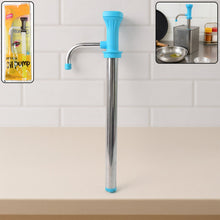 Supermom Manual Stainless Steel Oil Pump Dispenser (1 Pc) - justgrabit.in | Just Grab It