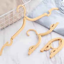 Multipurpose Foldable Cloth Hanger with Dual Clips (1 Pc) - Justgrabit Inc.