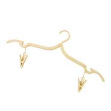 Multipurpose Foldable Cloth Hanger with Dual Clips (1 Pc) - Justgrabit Inc.