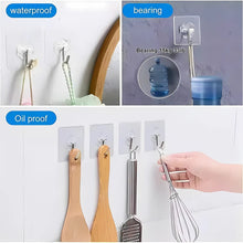 Self Adhesive Transparent Wall Hook (1 Pc) - justgrabit.in | Just Grab It