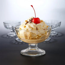 Premium Glass Ice Cream Dessert Bowl 6 Pc Set - Justgrabit Inc.