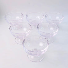 Premium Glass Ice Cream Dessert Bowl 6 Pc Set - Justgrabit Inc.