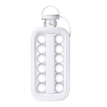 Foldable Ice Tray with Lid, 2 - in - 1 Ice Ball Maker - justgrabit.in | Just Grab It