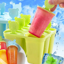 Plastic 6 Grid / Compartment sicle Ice Cream Mold (1 Pc) - justgrabit.in | Just Grab It