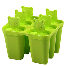 Plastic 6 Grid / Compartment sicle Ice Cream Mold (1 Pc) - justgrabit.in | Just Grab It
