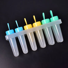Ice Candy Maker Upgrade sicle Molds Sets 6 Ice Makers Reusable Ice Lolly Cream Mold Home - Made sicles Mould with Stick - Justgrabit Inc.