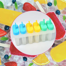 Ice Candy Maker Upgrade sicle Molds Sets 6 Ice Makers Reusable Ice Lolly Cream Mold Home - Made sicles Mould with Stick - Justgrabit Inc.