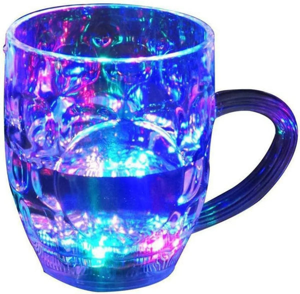 Led Glass Cup (Rainbow Color) - Justgrabit Inc.