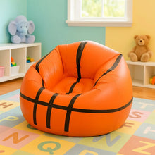Foldable Sofa, Cartoon Style Inflatable Folding Chair, Ball Chair, Inflatable Sofa for Adults, Kids size (110cm x 85cm) - justgrabit.in | Just Grab It
