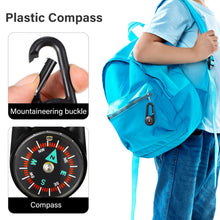 Clip Snap Hook Mini Compass (1 Pc / Mix Design) - justgrabit.in | Just Grab It