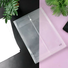 Mix Design Transparent Document Folder – A4 Size Clear File Protector (1 Pc) - justgrabit.in | Just Grab It
