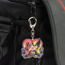 Stylish Acrylic Cartoon Character Keychain with Metal Clip (1 Pc) - justgrabit.in | Just Grab It