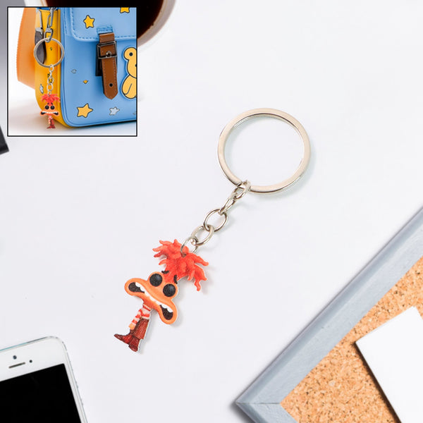 Quirky Cartoon Character Keychain (1 Pc) - justgrabit.in | Just Grab It