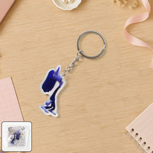 Cute Cartoon Character Acrylic Keychain (1 Pc) - justgrabit.in | Just Grab It