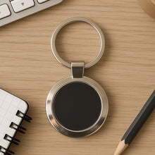 Premium Round Shape Metal Keychain (1 Pc) - justgrabit.in | Just Grab It