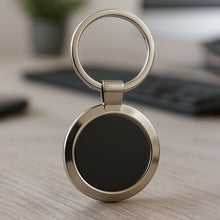 Premium Round Shape Metal Keychain (1 Pc) - justgrabit.in | Just Grab It