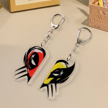 2 - in - 1 Best Friends Matching Acrylic Breakable Keychain - Justgrabit Inc.