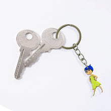 Cartoon Character Soft PVC Keychain with Haired Girl Design (1 Pc) - justgrabit.in | Just Grab It