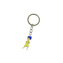 Cartoon Character Soft PVC Keychain with Haired Girl Design (1 Pc) - justgrabit.in | Just Grab It