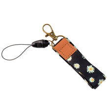 Floral Print Neck Lanyard Strap with Clip Hook & Mobile String (1 Pc) - justgrabit.in | Just Grab It