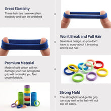 Kids Hair Bands, Rubber Bands & Cute Hair Clips in Storage Box (Mix Design / 1 Set) - Justgrabit Inc.