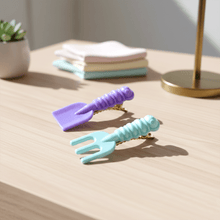 Cute Mini Tool - Shape Decorative Hair Clips (4 Pc) - justgrabit.in | Just Grab It