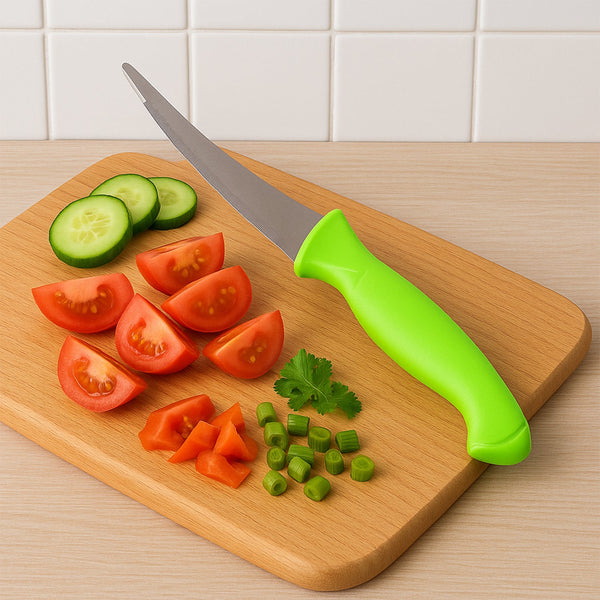 Premium Quality Multipurpose Kitchen Knife with Soft Ergonomic Handle (1 Pc) - justgrabit.in | Just Grab It