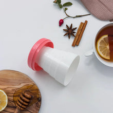 Portable Travelling Cup / Tumbler With Lid Folding / Pocket Glass (Pack of 1) - Justgrabit Inc.