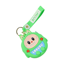 Cute Cartoon Character Coin Pouch with Keychain & Wrist Strap - justgrabit.in | Just Grab It