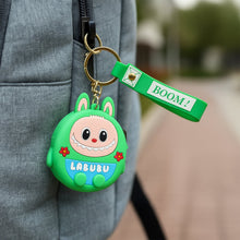 Cute Cartoon Character Coin Pouch with Keychain & Wrist Strap - justgrabit.in | Just Grab It